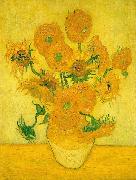 Vincent Van Gogh Sunflowers  ww Sweden oil painting reproduction